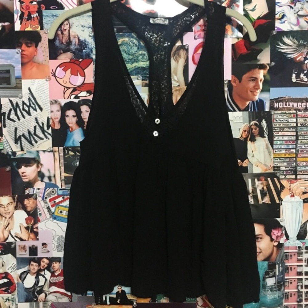 black intimately free people tank top